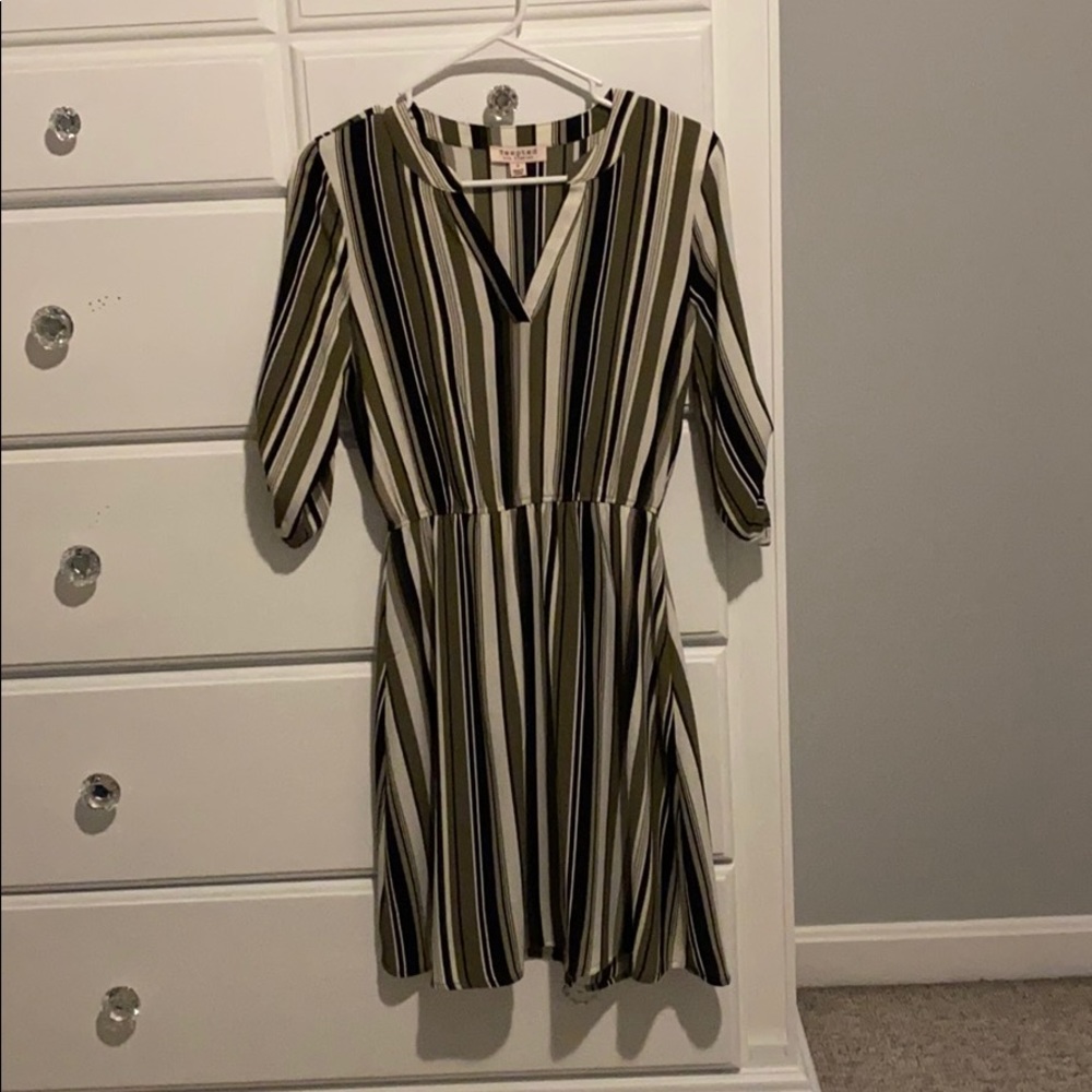 Tempted Striped Dress